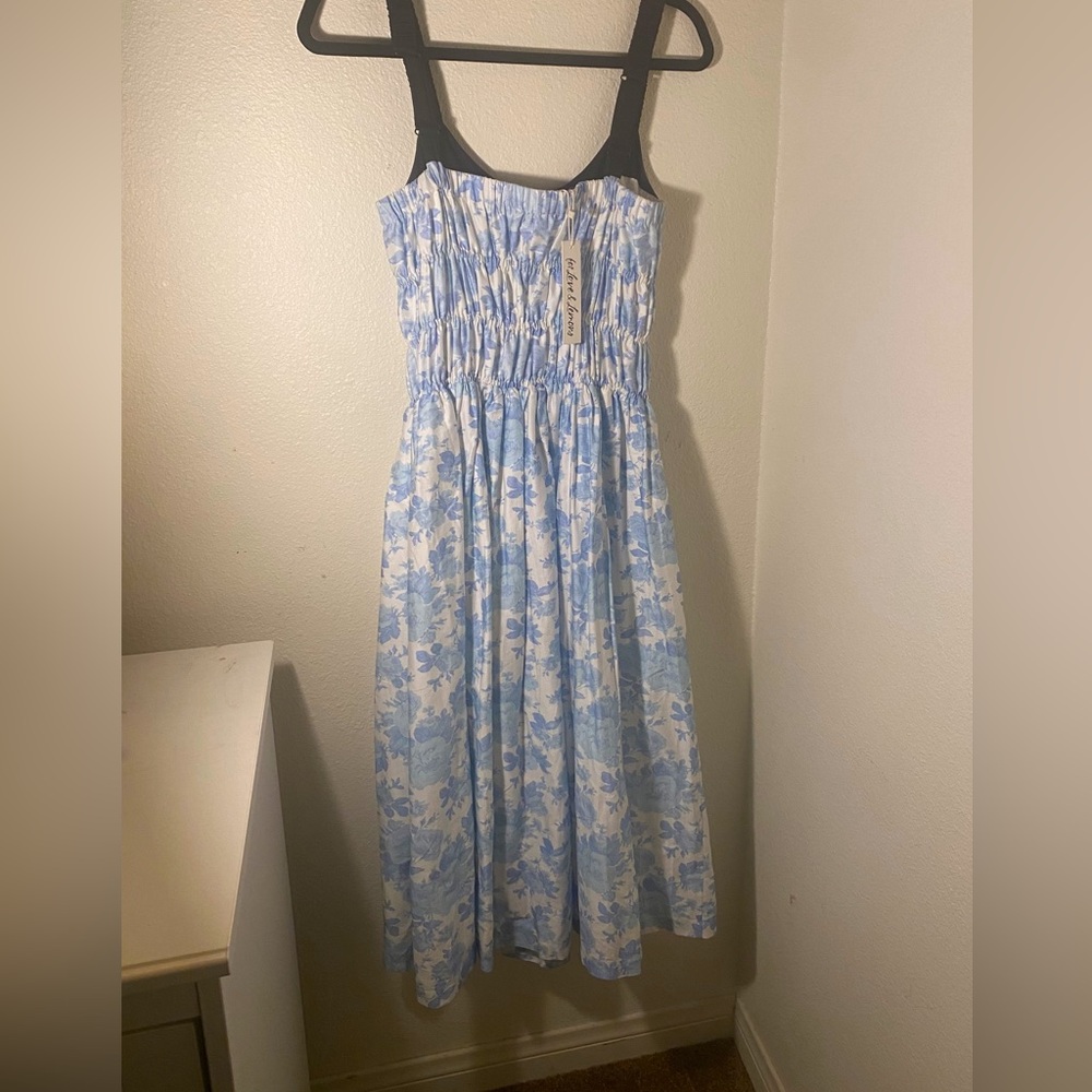 For Love and Lemon Oliver Midi Floral Dress